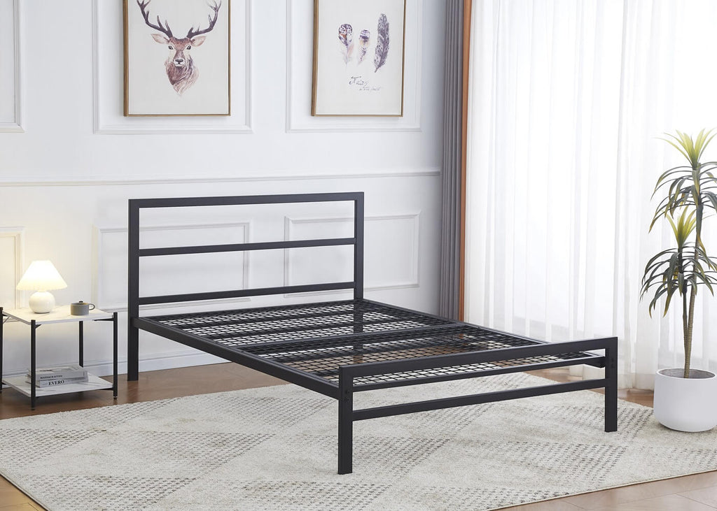 Strong Metal Bed Frame | Mesh Base | Reinforced Beds